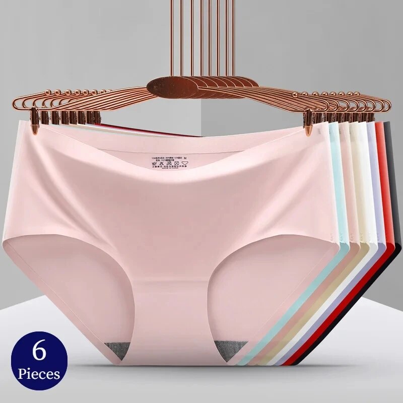 Multi Pack Underwear - Трусики женские бесшовные из вискозы, 6