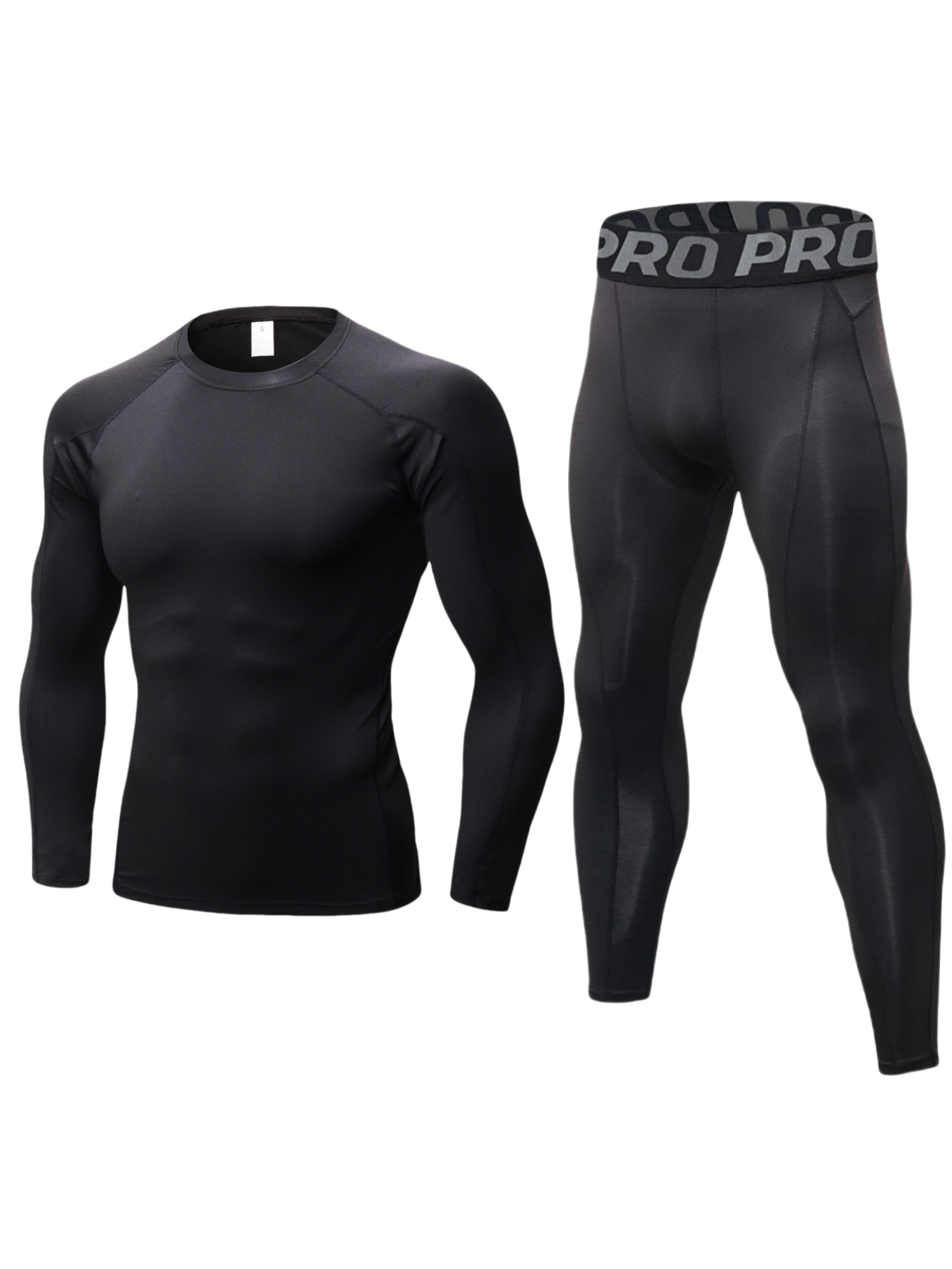 Compression Long Pant - Мужской тренировочный компрессионный комплект, штаны и