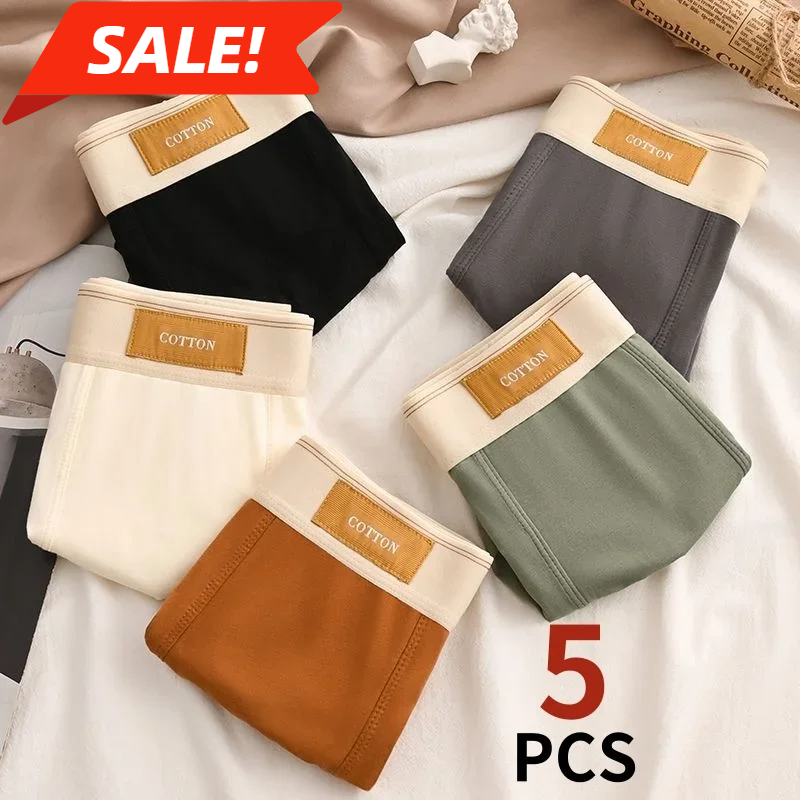 Multi Pack Underwear - Набор из 5 мужских хлопковых трусов-боксеров