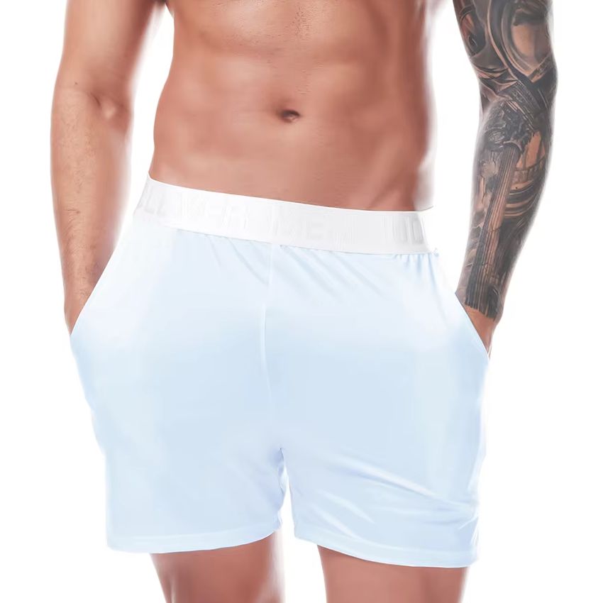 Pouch Boxer Pouch - Мужские боксеры из атласа с эффектом