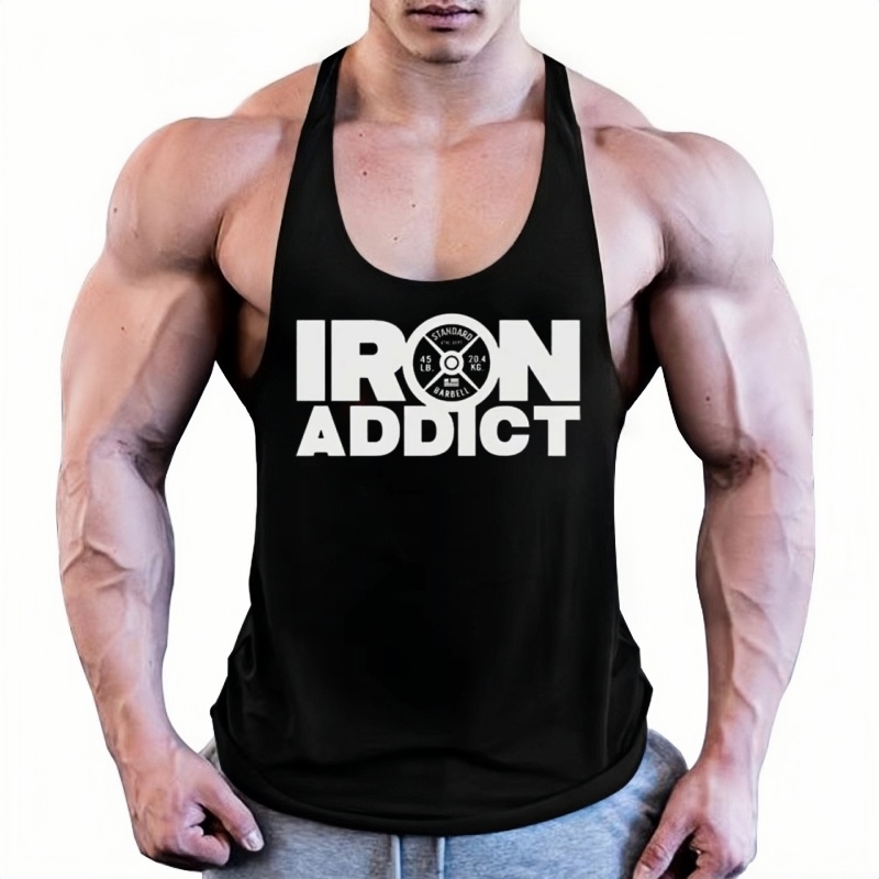 Suspender Tank Top - Мужская майка для фитнеса в тренажерном