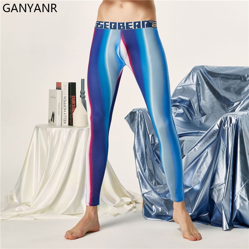 GANYANR колготки для бега, муж – обзор и цена Compression Long Pant